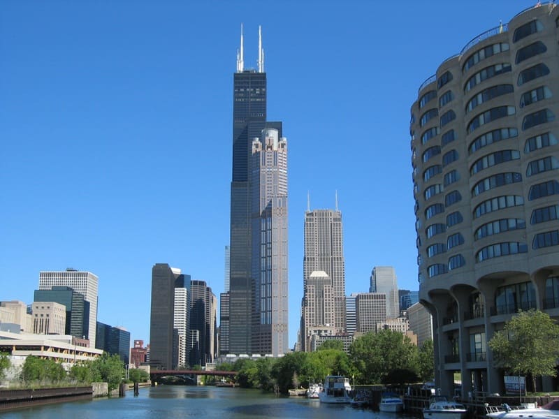  Willis Tower, Chicago.