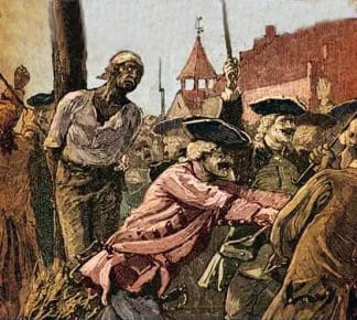 «Большой негритянский заговор» 1741 года. Нью-Йорк