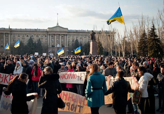 украина, митинг